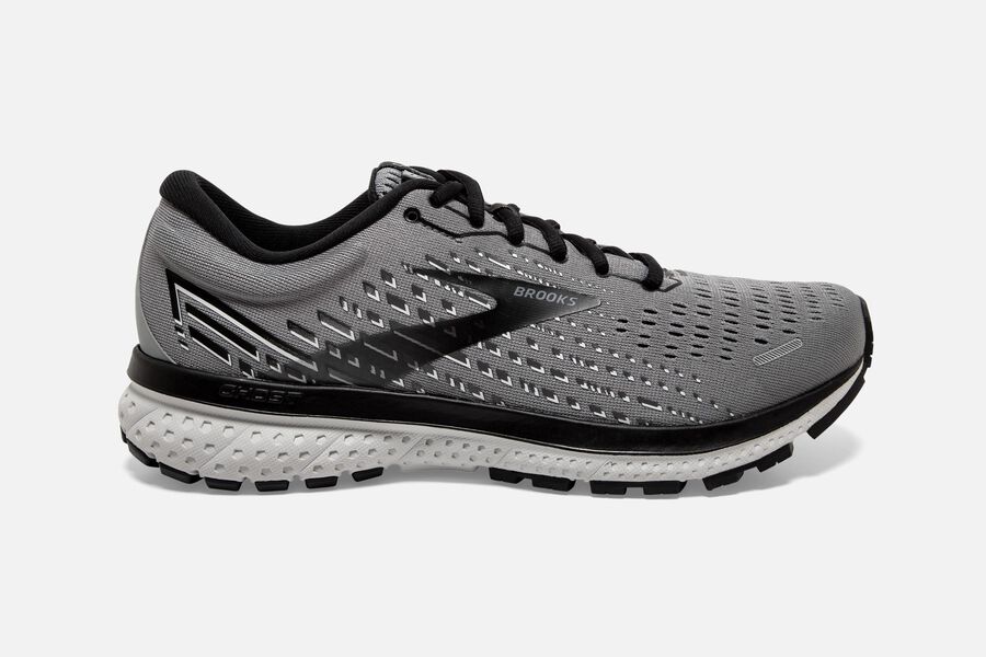 Brooks Ghost 13 Road Loopschoenen Heren - Grijs/Zwart - 927534EJH